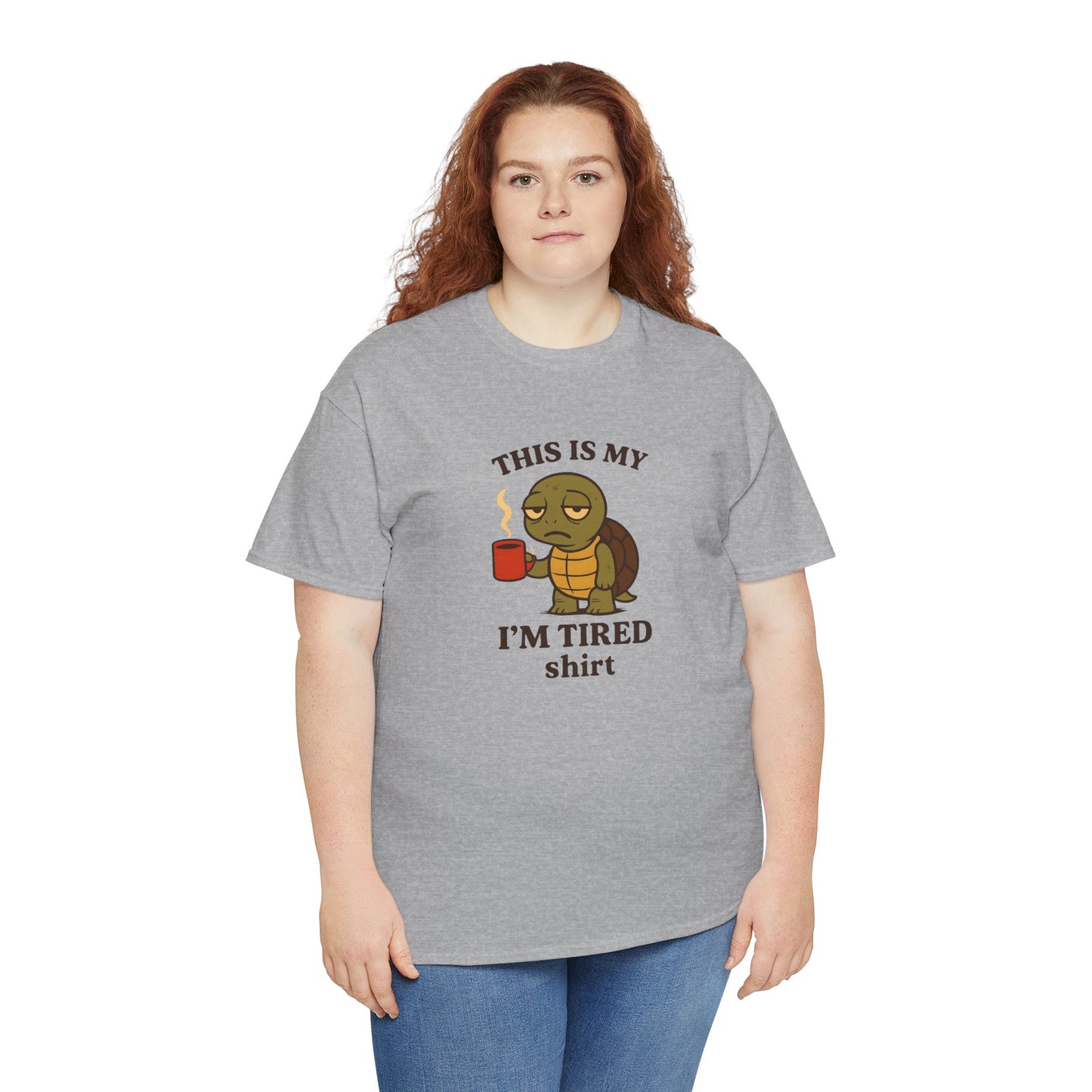 Comfy Cotton Tee: This is My I'm Tired Shirt