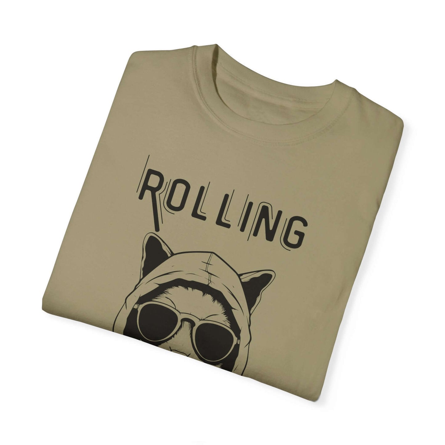 Rolling Fatties Funny Cat T-Shirt