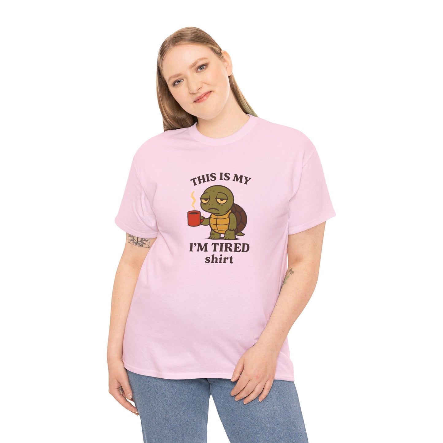Comfy Cotton Tee: This is My I'm Tired Shirt