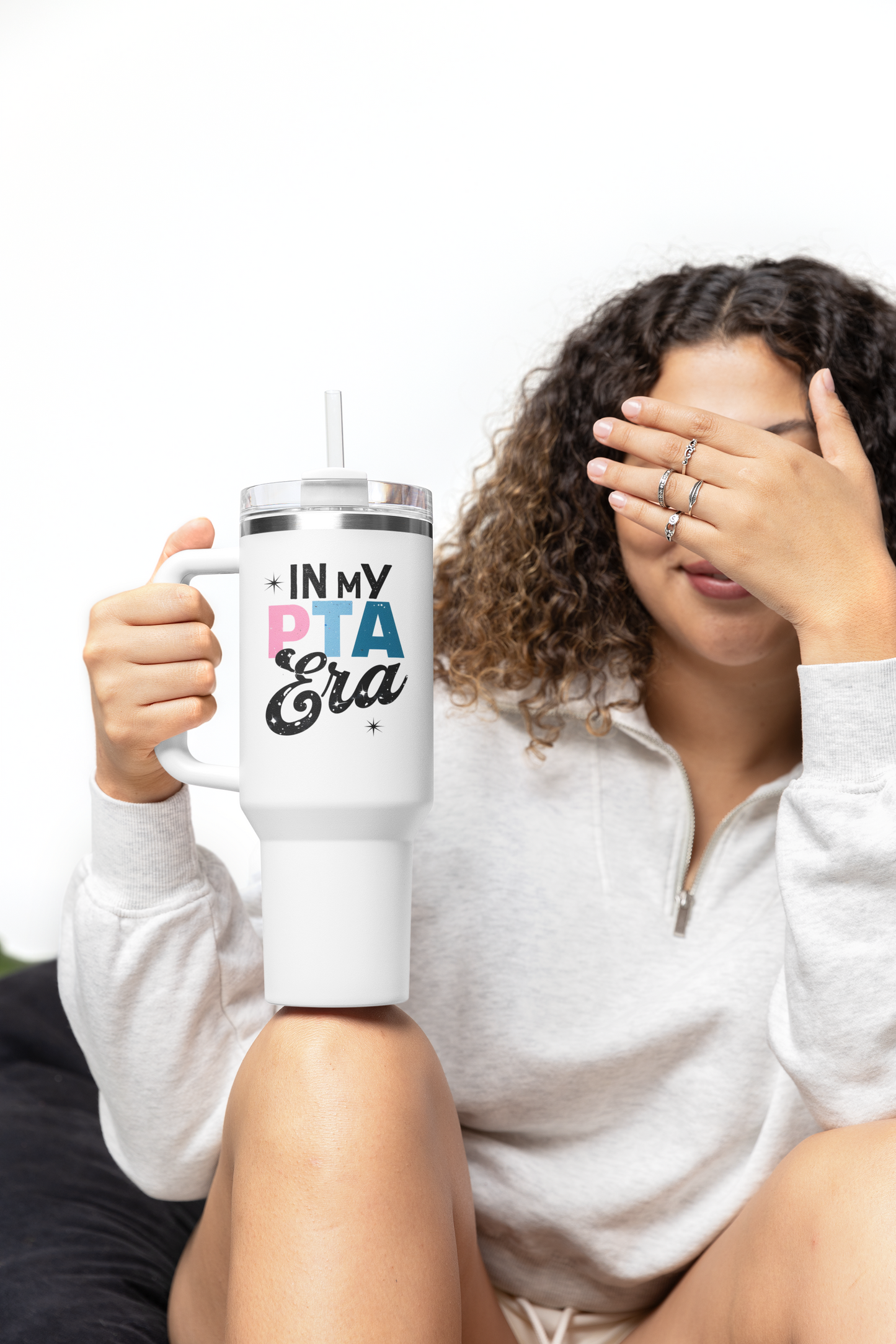 In my PTA Era Insulated Travel Mug, 40oz