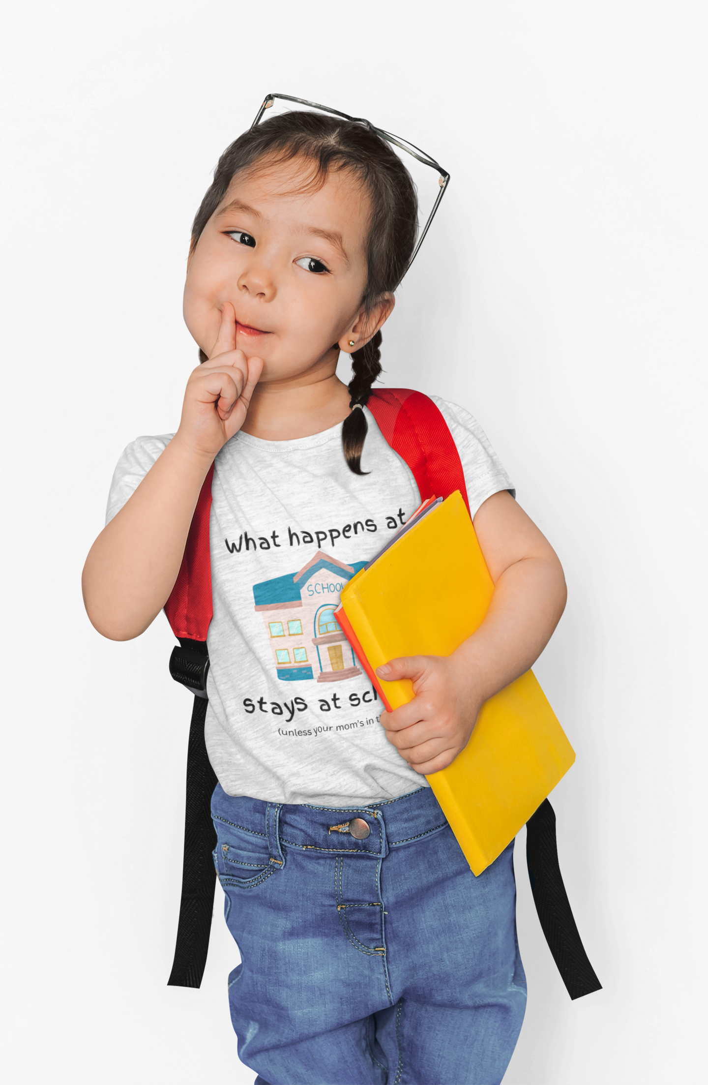 What happens at school stays at school t-shirt humor