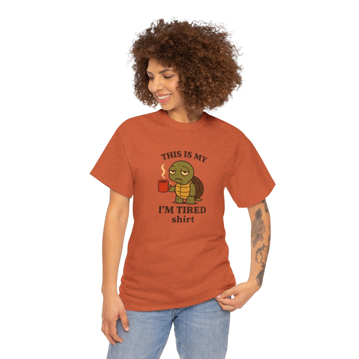 Comfy Cotton Tee: This is My I'm Tired Shirt
