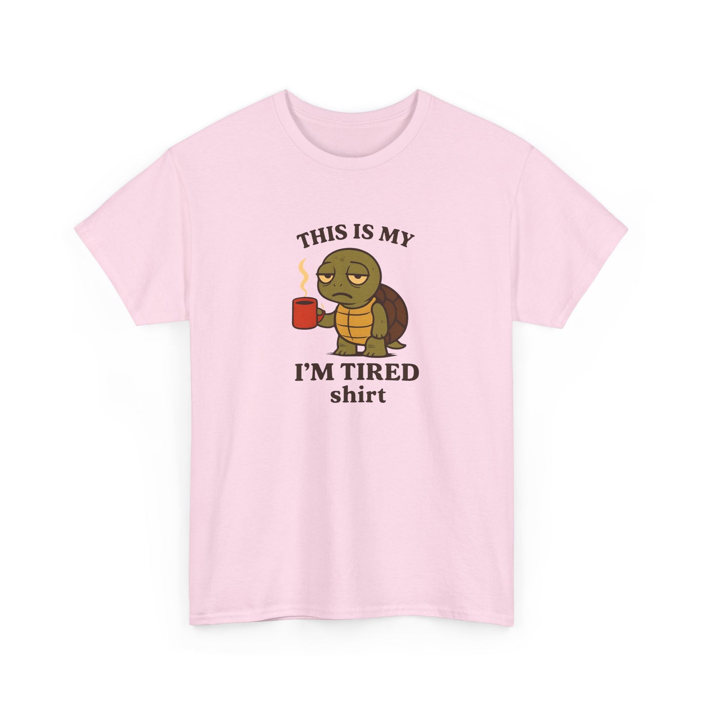 Comfy Cotton Tee: This is My I'm Tired Shirt