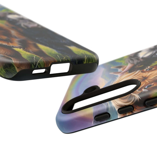 Highland Cow Phone Case – Perfect Fit, Vibrant Art!