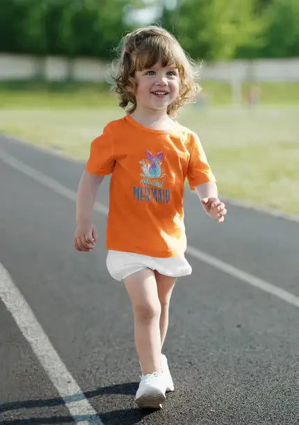 🌞 Sunshine and Splash: Our Mini Mermaid on the Move! 🏃‍♀️✨