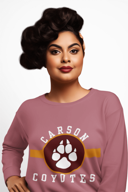 🐾 Carson Coyotes Spirit Wear: Bold Sweatshirts for Every Fan! 🐾