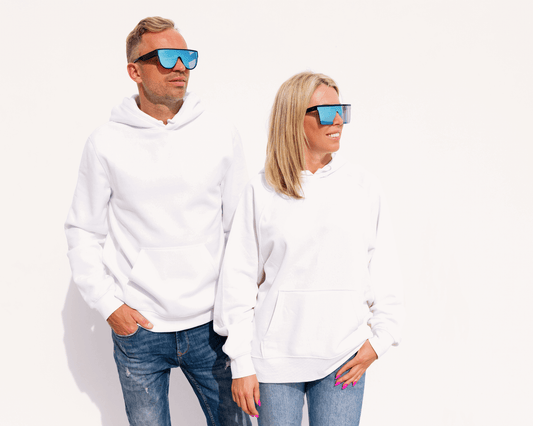 Matching White Hoodies for Couples: Minimalist Fashion Goals