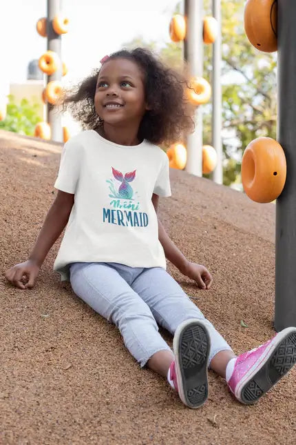 Adorable "Mini Mermaid" T-Shirts for Kids