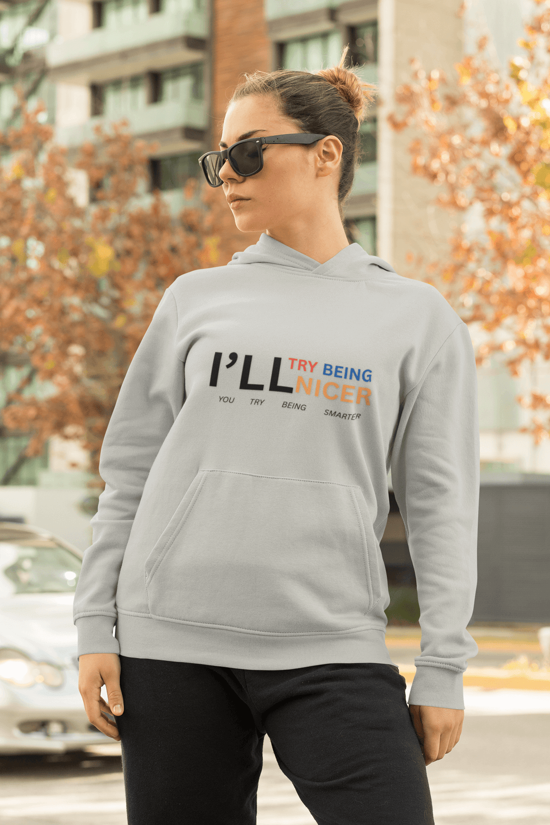 Bold Graphic Hoodie for Women – Streetwear with a Message
