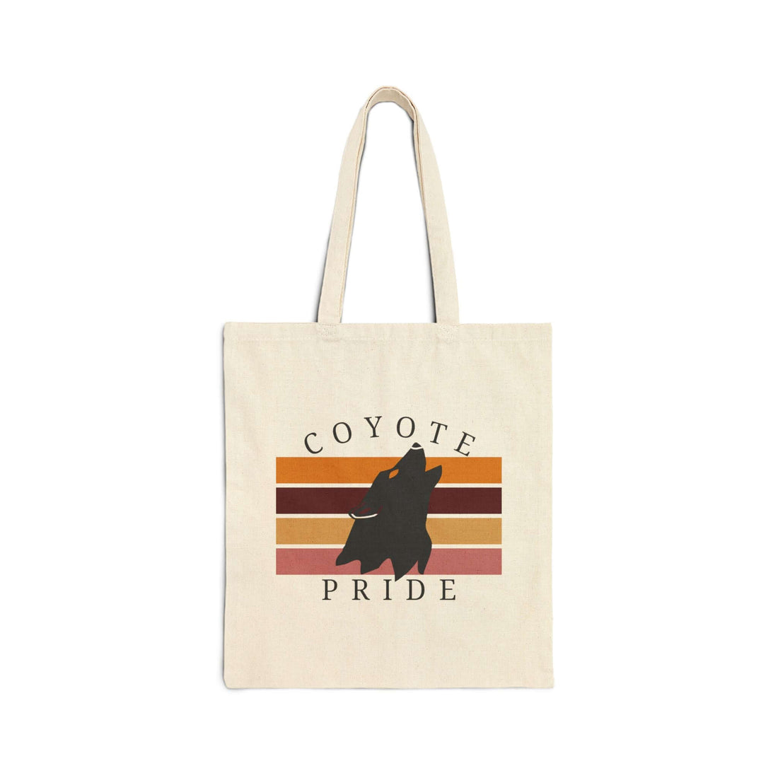 🛍️ Eco-Chic and Fierce: "Coyote Pride" Tote Bags for Everyday Adventure! 🛍️
