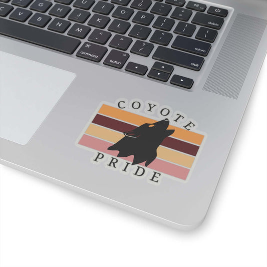 Show Your Spirit with Our Bold "Coyote Pride" Stickers!