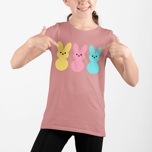 Colorful Bunny Tee for Kids – Perfect for Easter & Beyond!