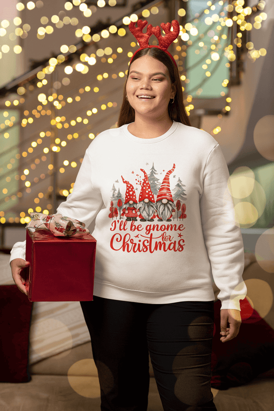 Gnome for the Holidays – Cozy Christmas Sweatshirt