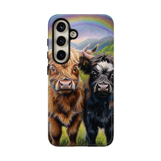 Highland Cow Besties Phone Case