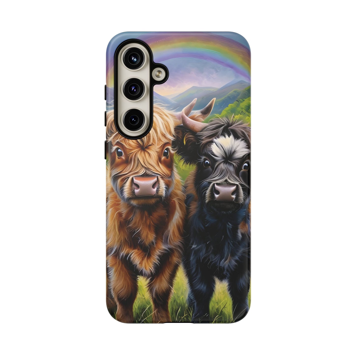 Highland Cow Besties Phone Case