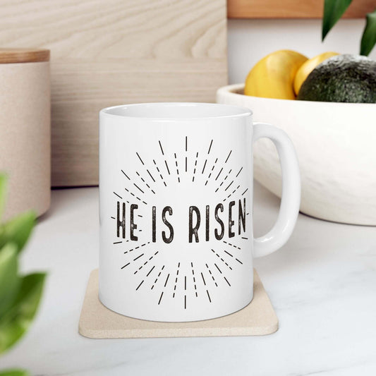 He is Risen - Ceramic Coffee Mug