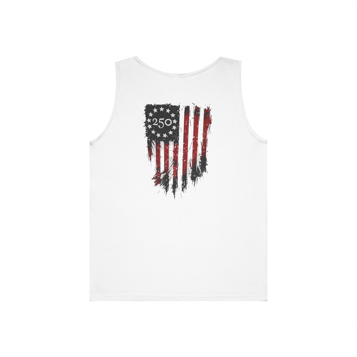 America 250 Patriotic Tank Top | Front & Back Design