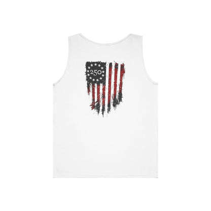 America 250 Patriotic Tank Top | Front & Back Design