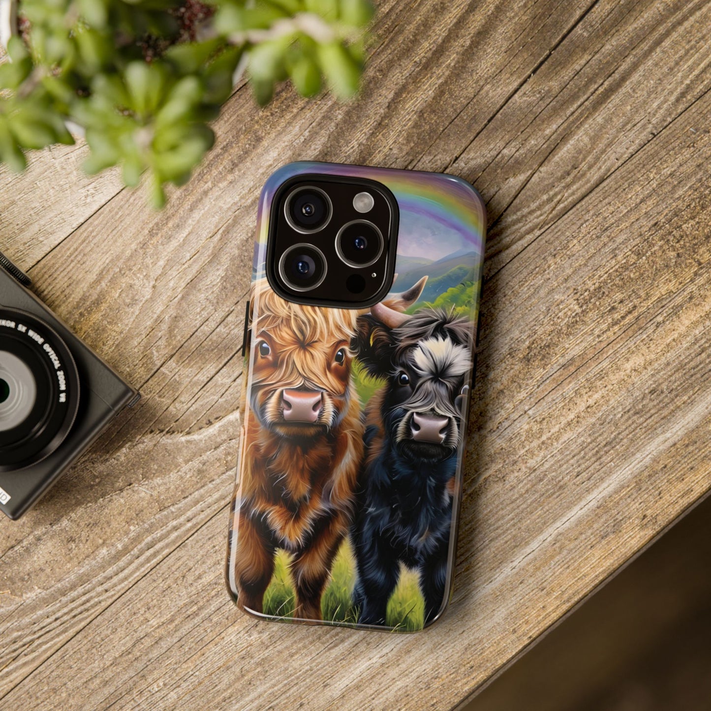 Highland Cow Besties Phone Case