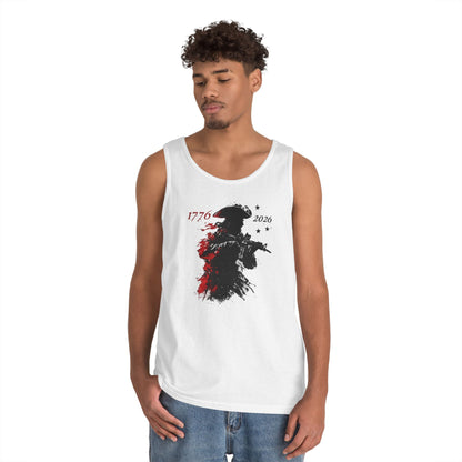 America 250 Patriotic Tank Top | Front & Back Design