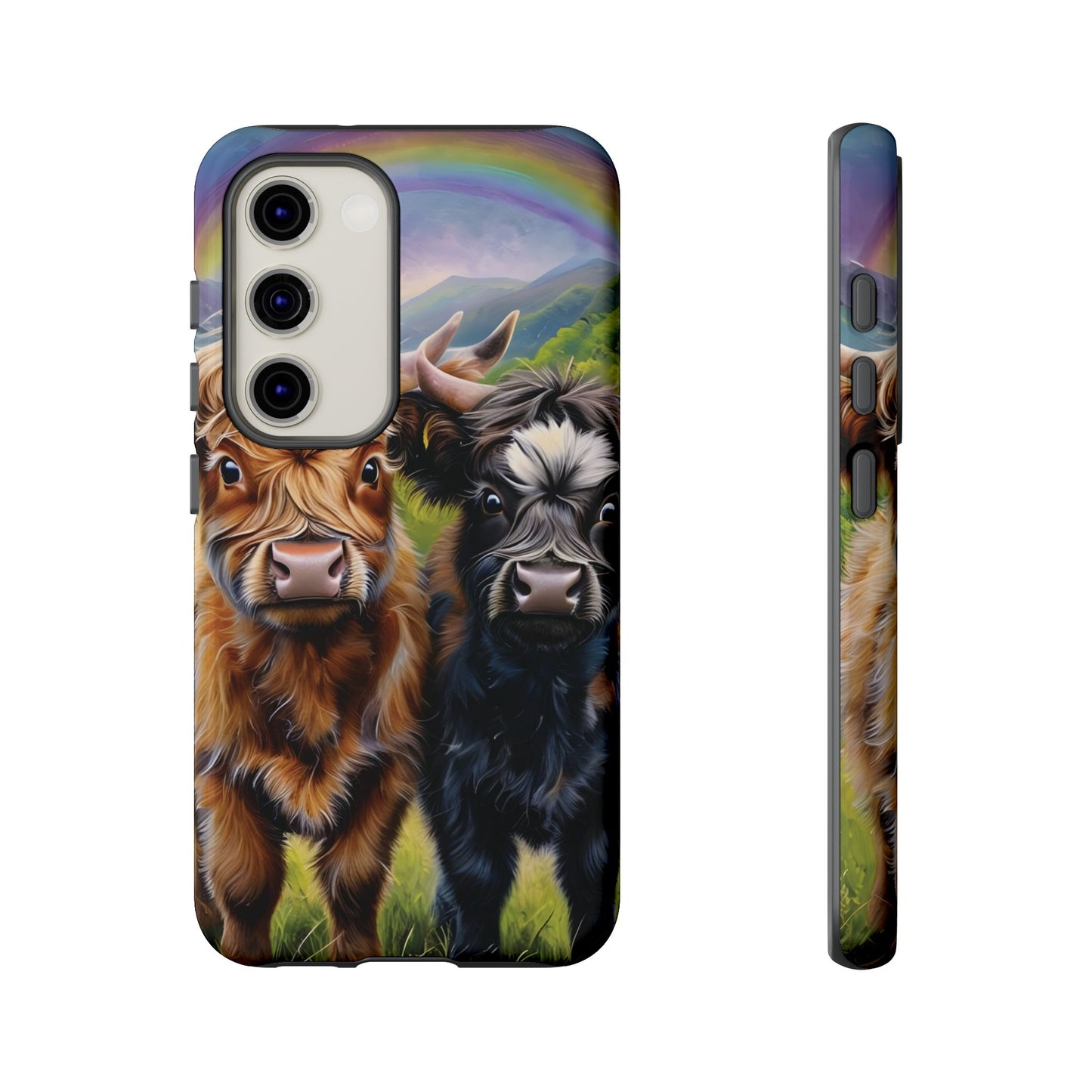 Highland Cow Besties Phone Case