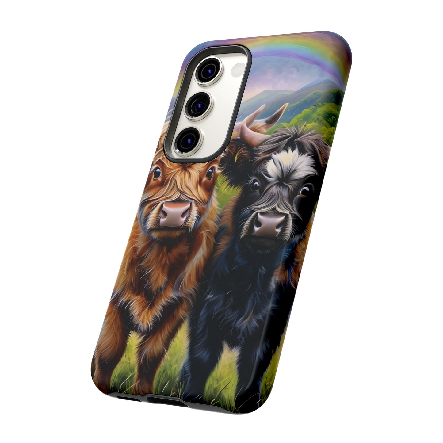 Highland Cow Besties Phone Case