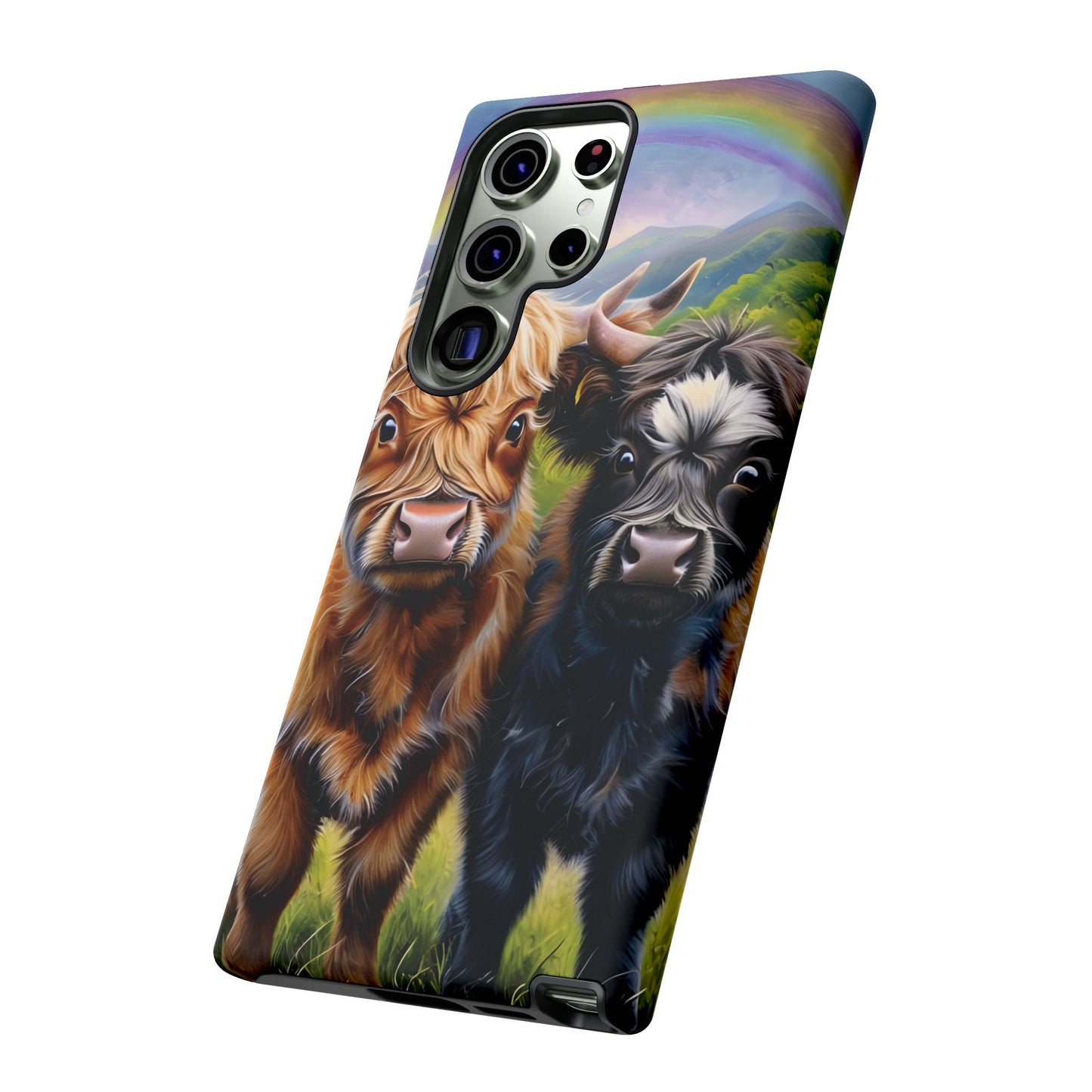 Highland Cow Besties Phone Case