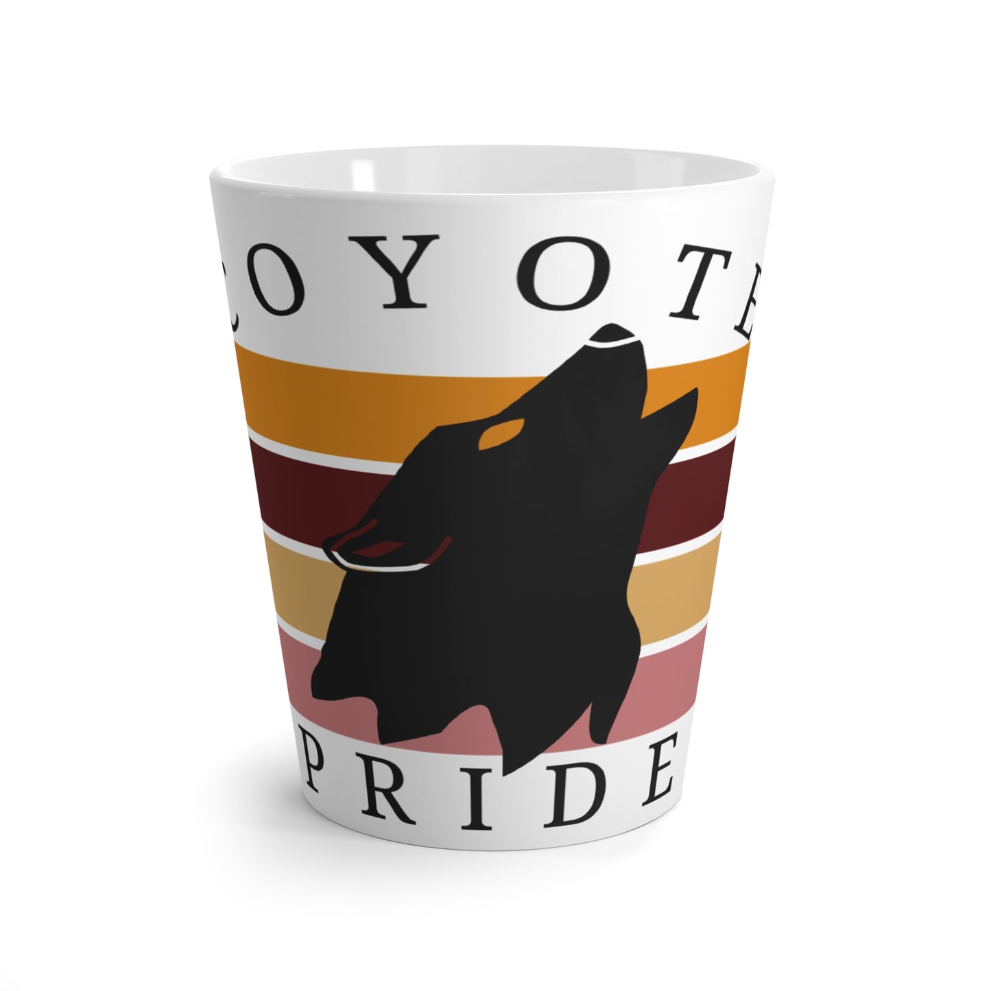 Latte Mug - Coyote Pride School Mug