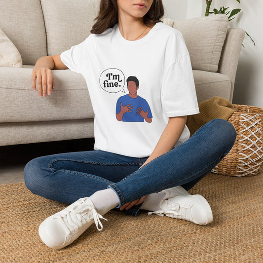 I'm Fine Graphic Tee – Inspired by an Iconic TV Moment