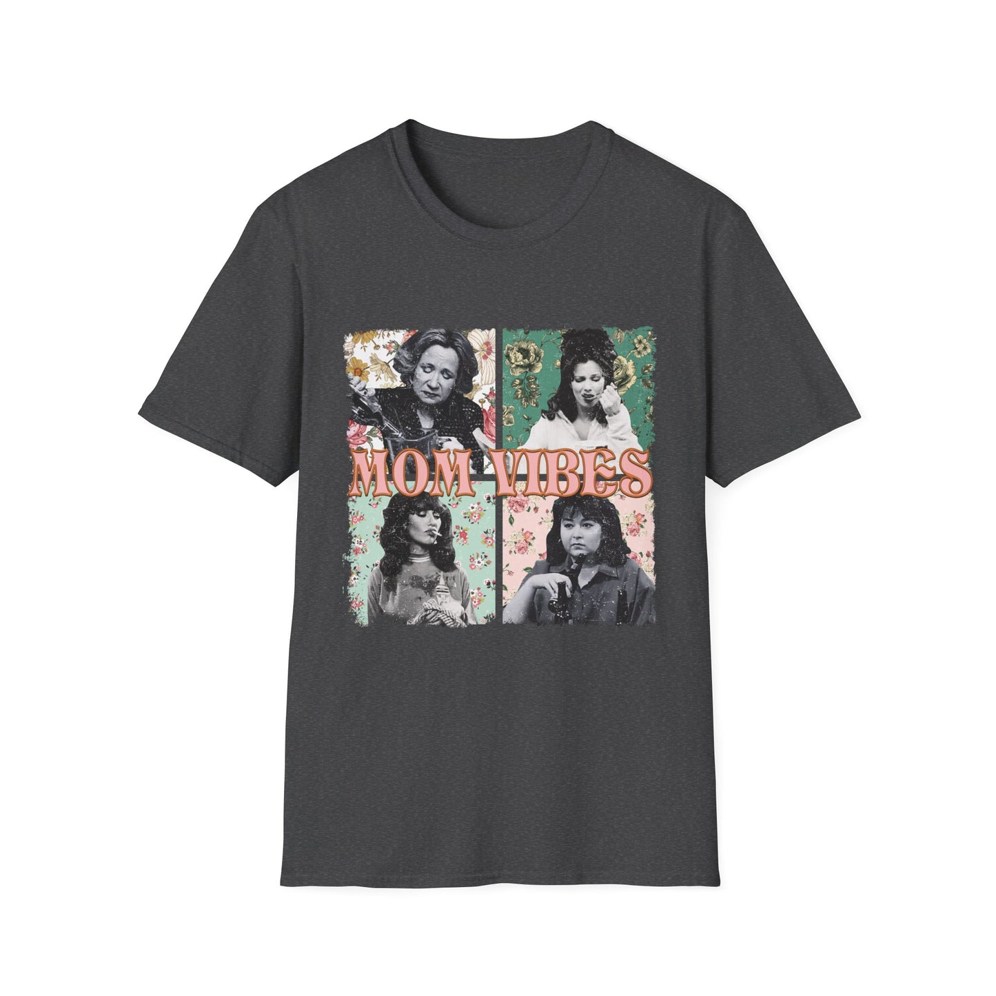 90s Mom Vibes Vintage Collage T-Shirt