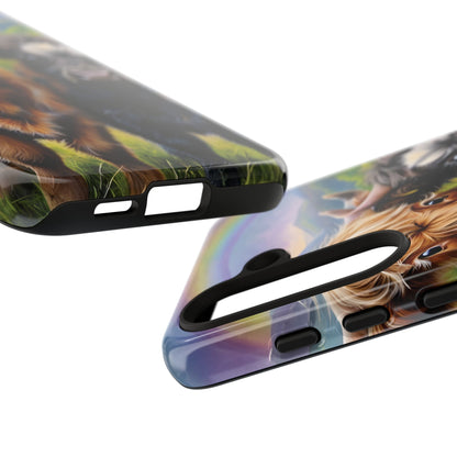 Highland Cow Besties Phone Case