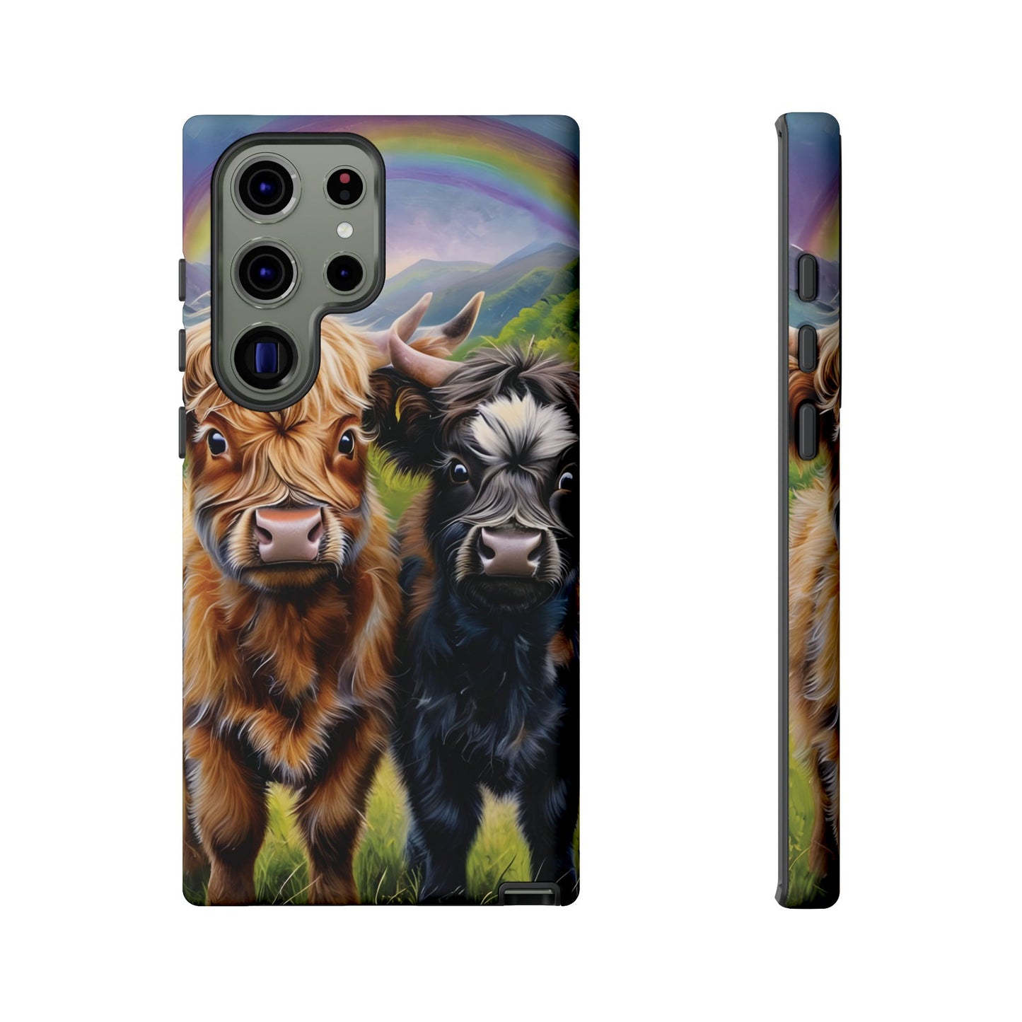 Highland Cow Besties Phone Case