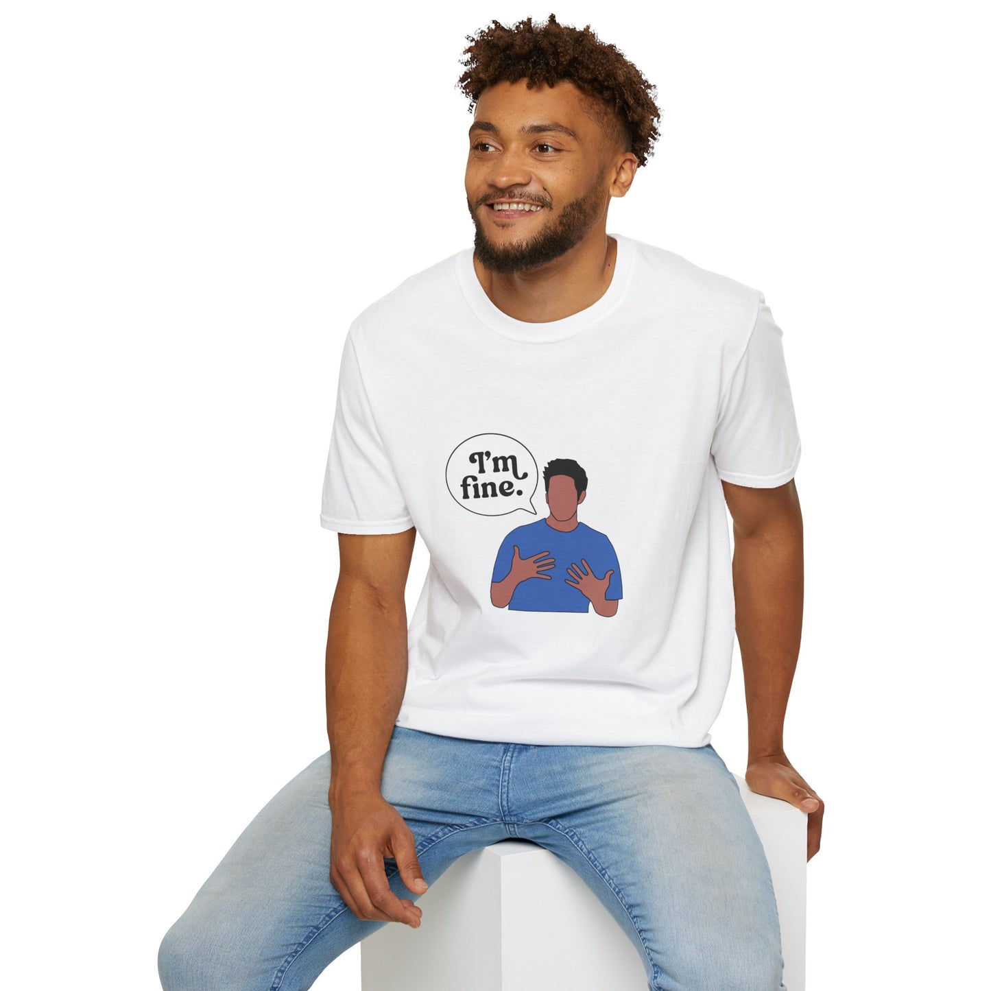 I'm Fine Graphic Tee – Inspired by an Iconic TV Moment
