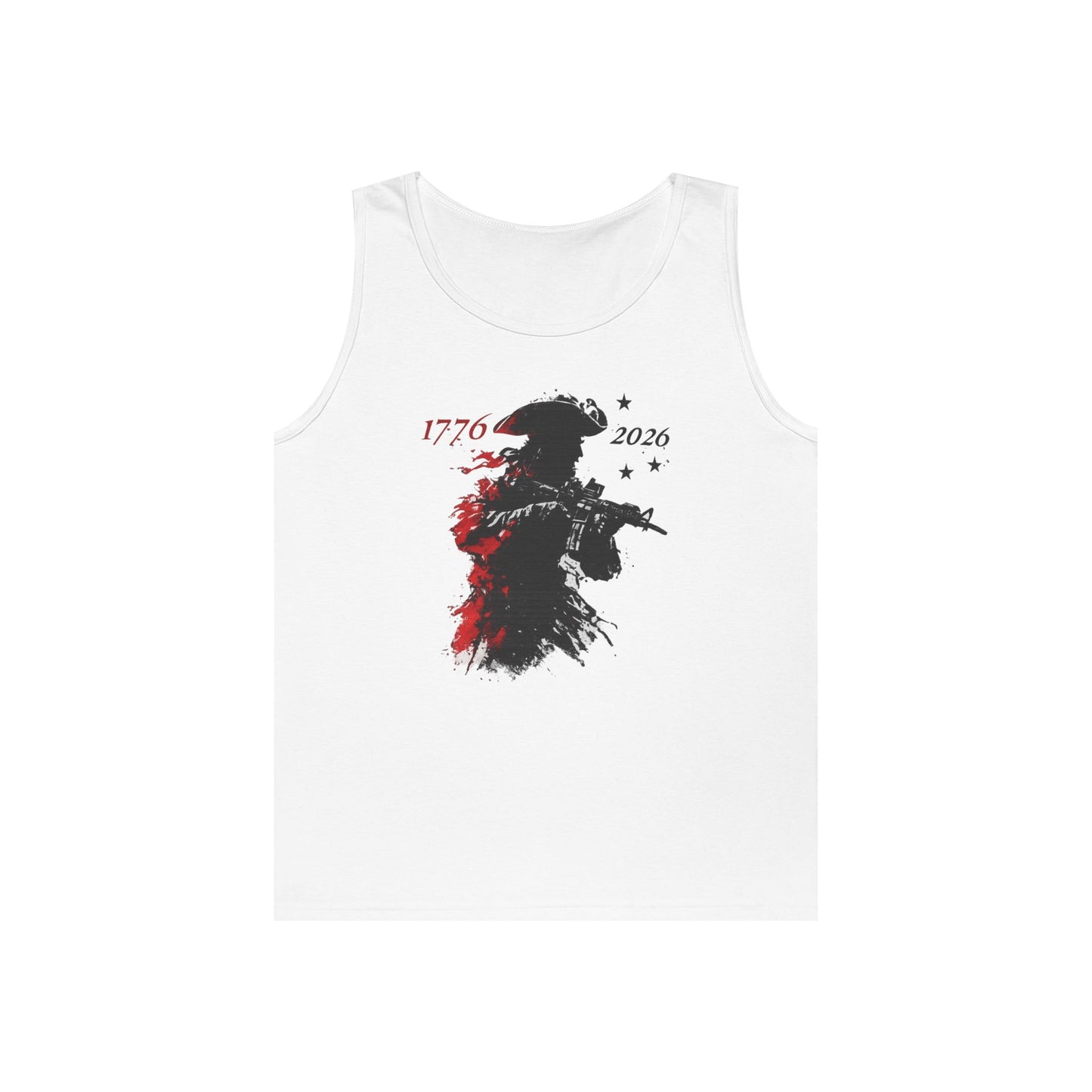 America 250 Patriotic Tank Top | Front & Back Design
