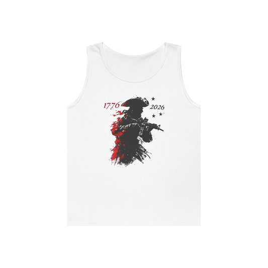 America 250 Patriotic Tank Top | Front & Back Design