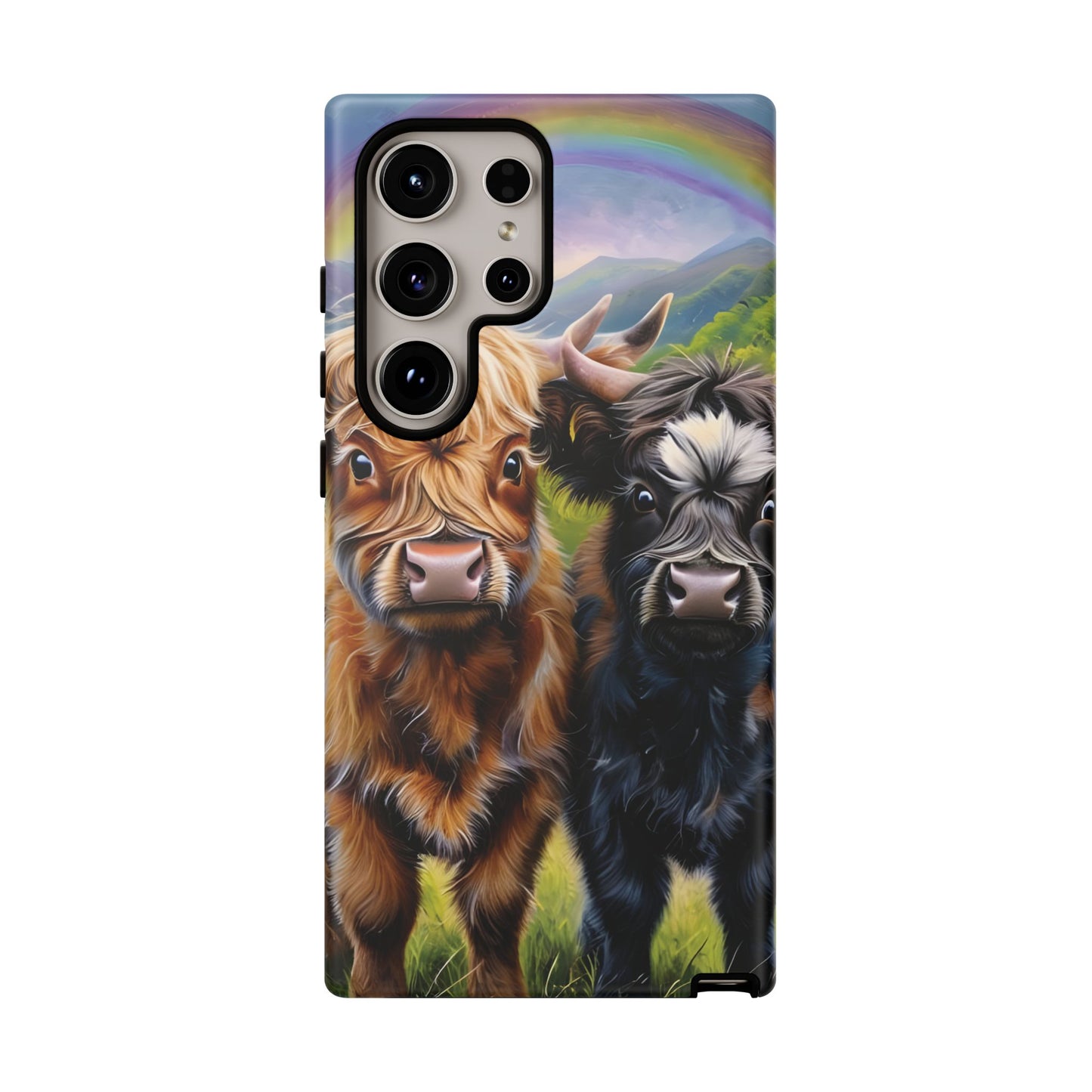 Highland Cow Besties Phone Case