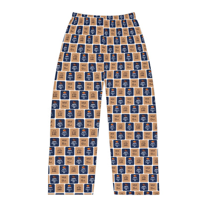 Cozy Men's Pajama Pants with Fun Print, Lounge Wear, Sleep Pants, Gift for Him, Relaxation Outfit, Holiday Gift Idea