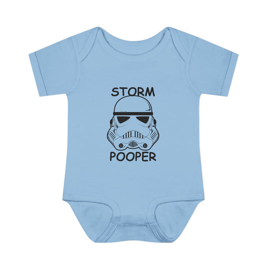 Infant Storm Pooper Onesie, Cute Baby Outfit, Baby Shower Gift, Funny Baby Clothes, New Parent Gift