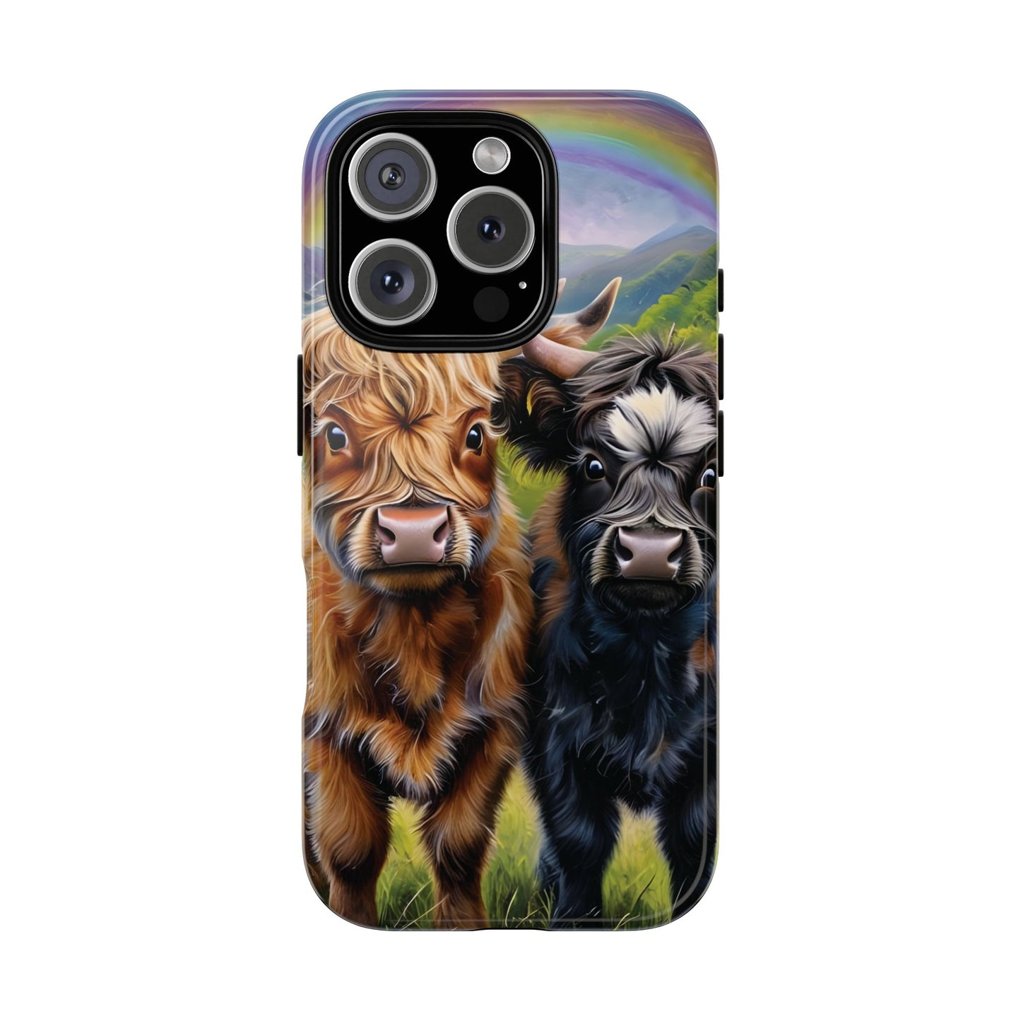 Highland Cow Besties Phone Case