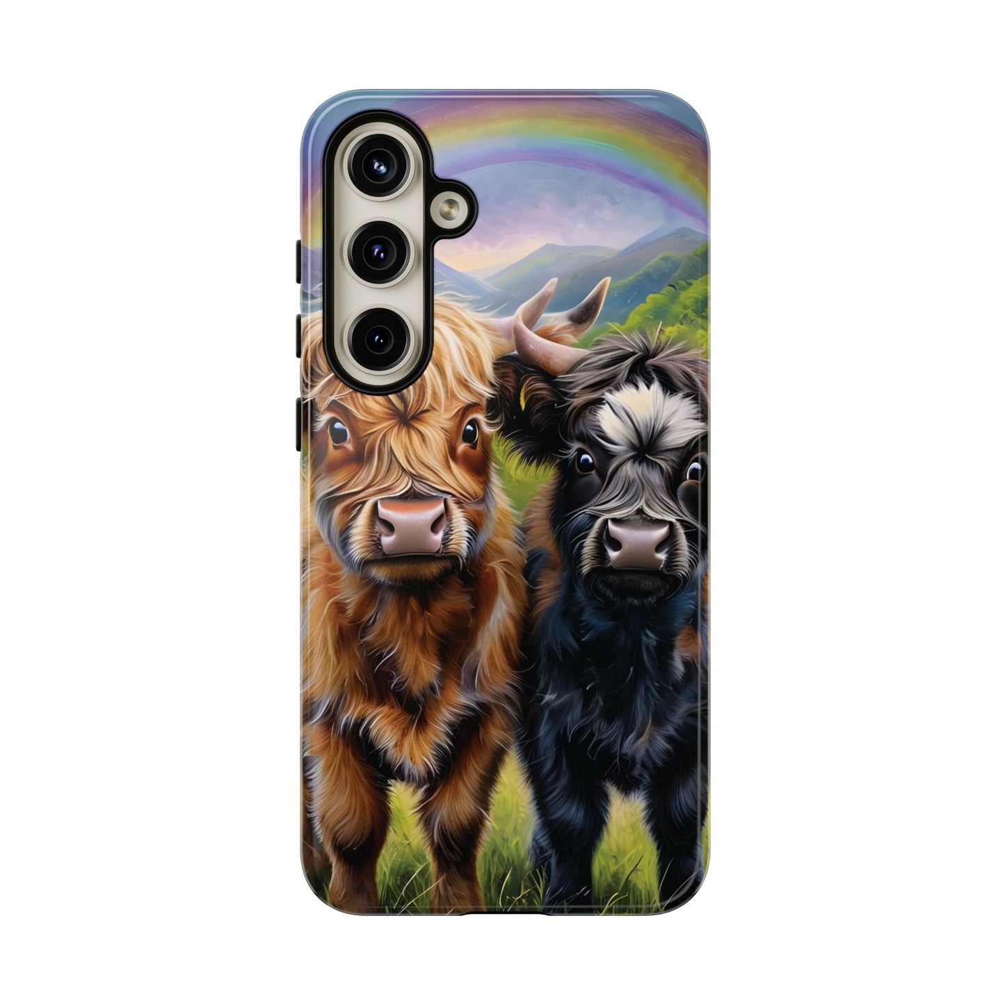 Highland Cow Besties Phone Case