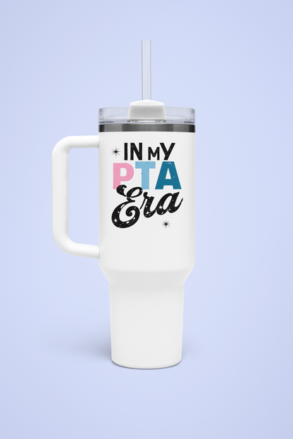 In my PTA Era Insulated Travel Mug, 40oz