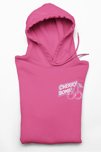 Cherry Bomb Youth Hoodie - Trendy Graphic Sweatshirt