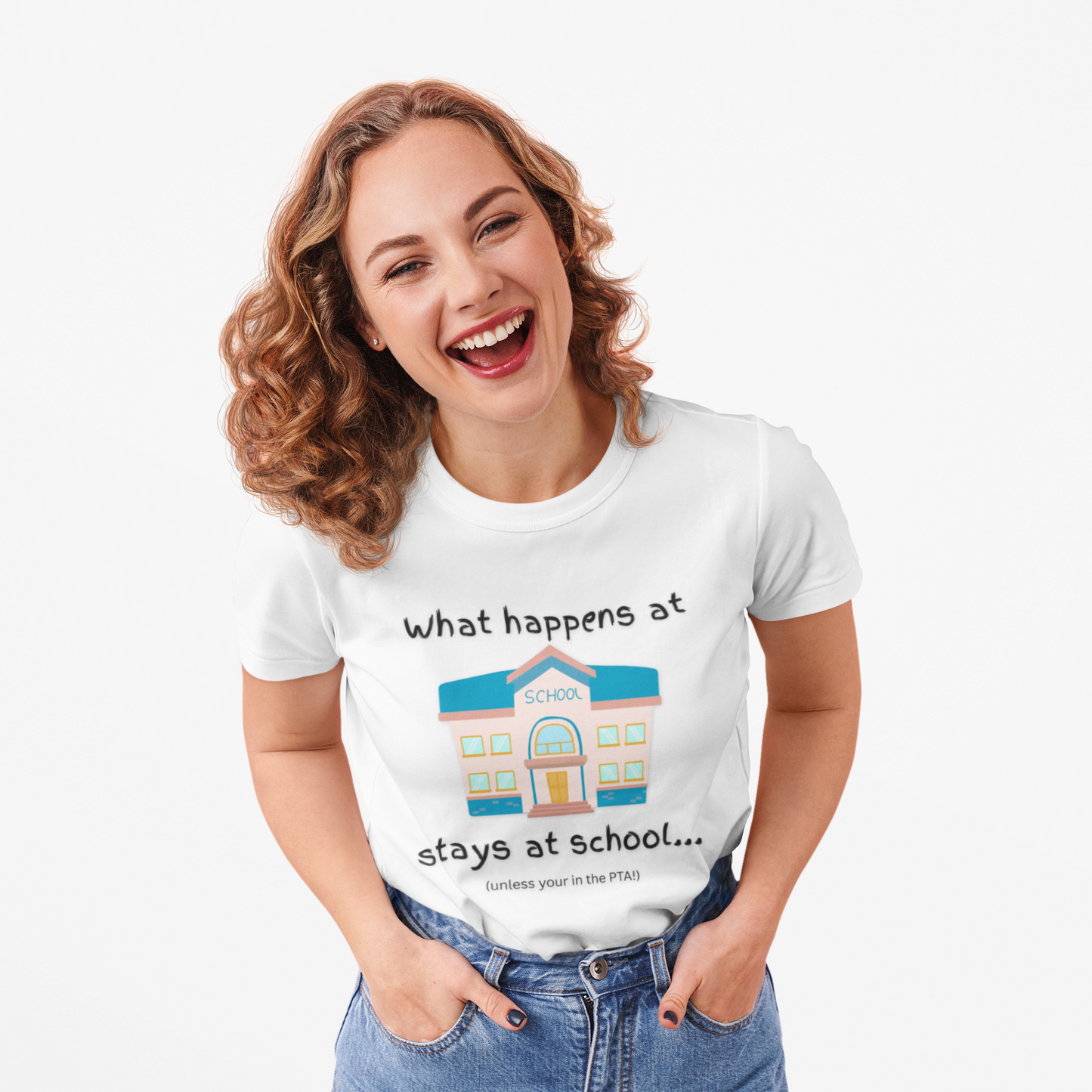 What happens at school stays at school Adult Humor T-shirt