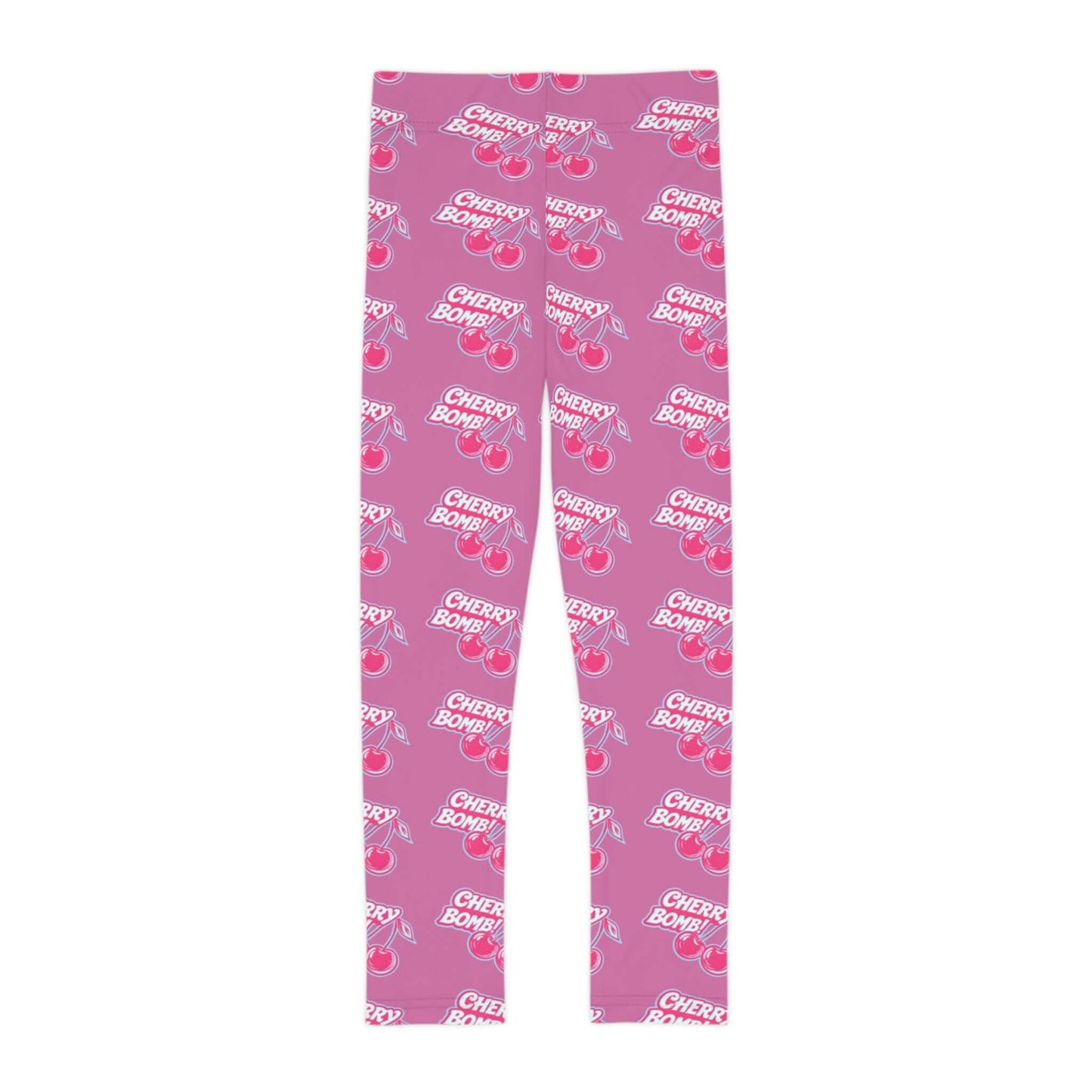 Cherry Bomb Kids Leggings - Fun & Comfy Activewear for Girls