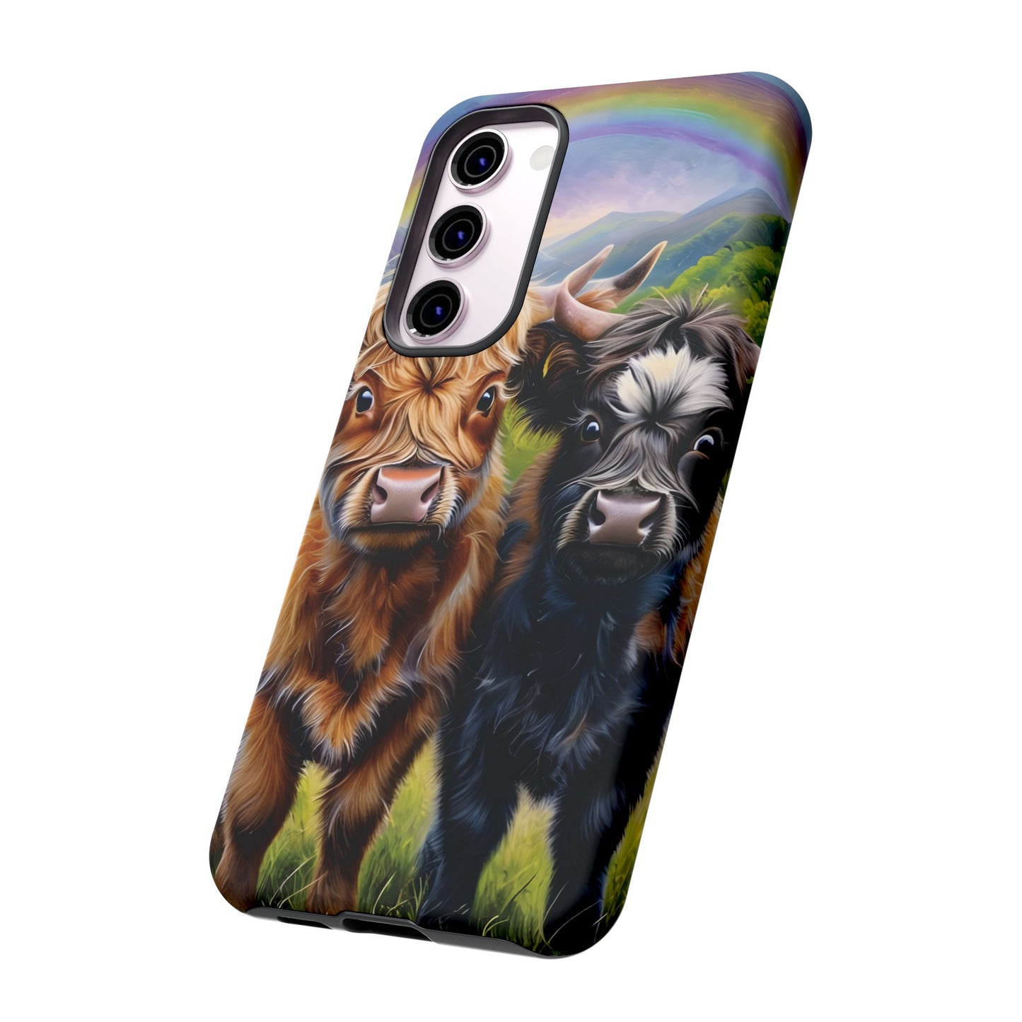 Highland Cow Besties Phone Case