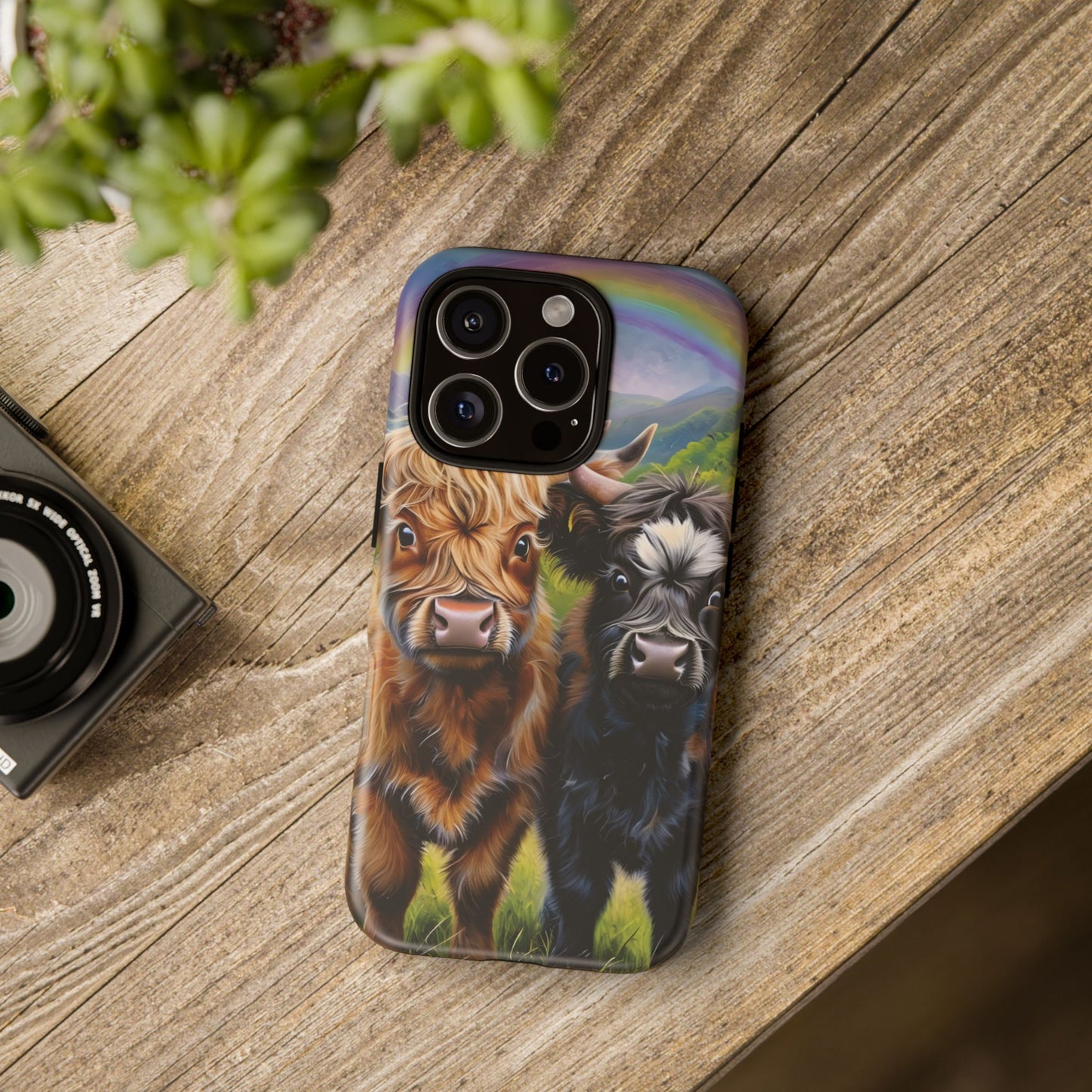 Highland Cow Besties Phone Case