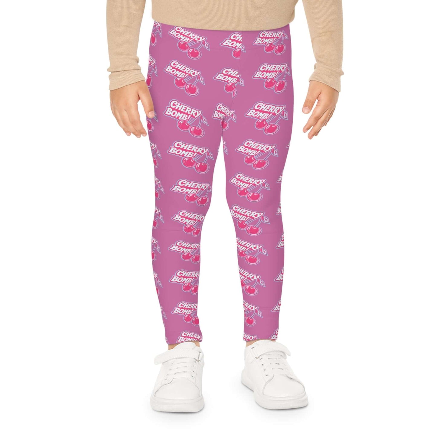 Cherry Bomb Kids Leggings - Fun & Comfy Activewear for Girls