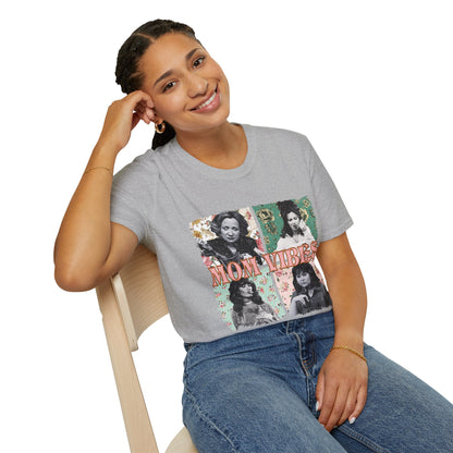 90s Mom Vibes Vintage Collage T-Shirt