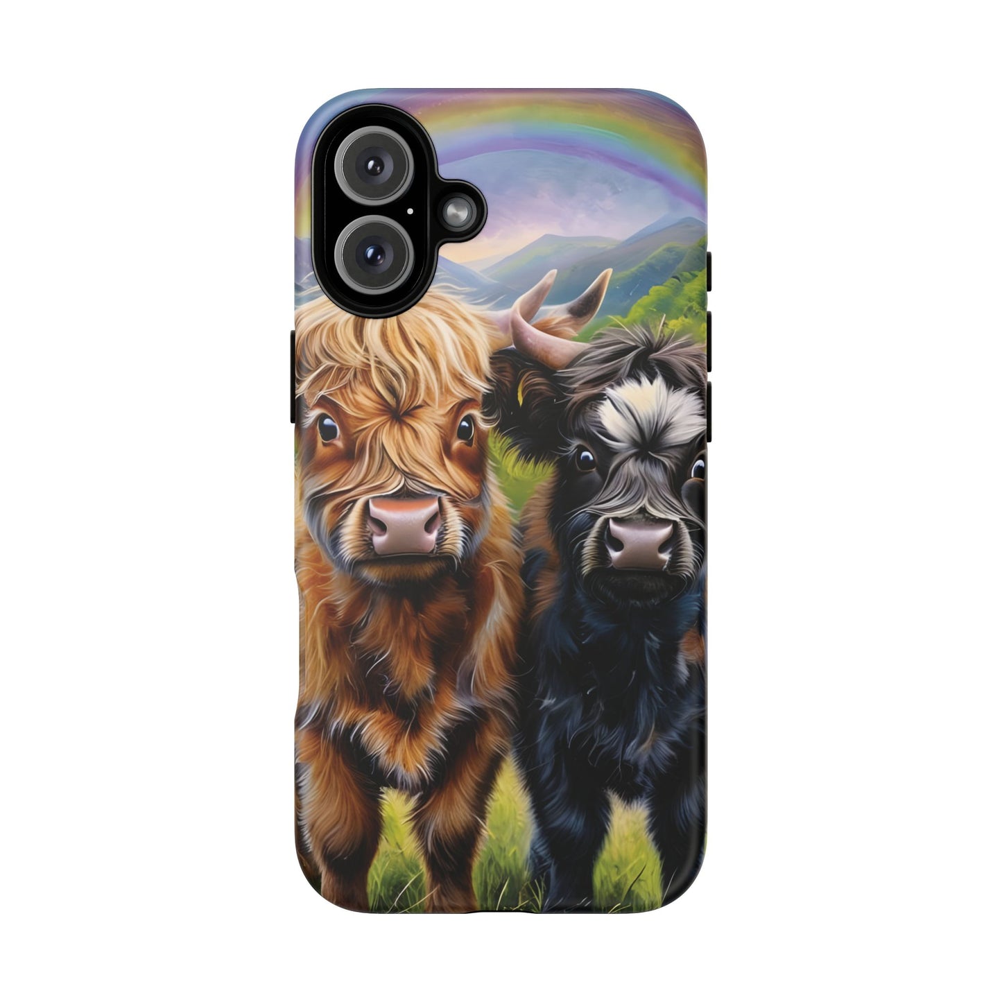 Highland Cow Besties Phone Case