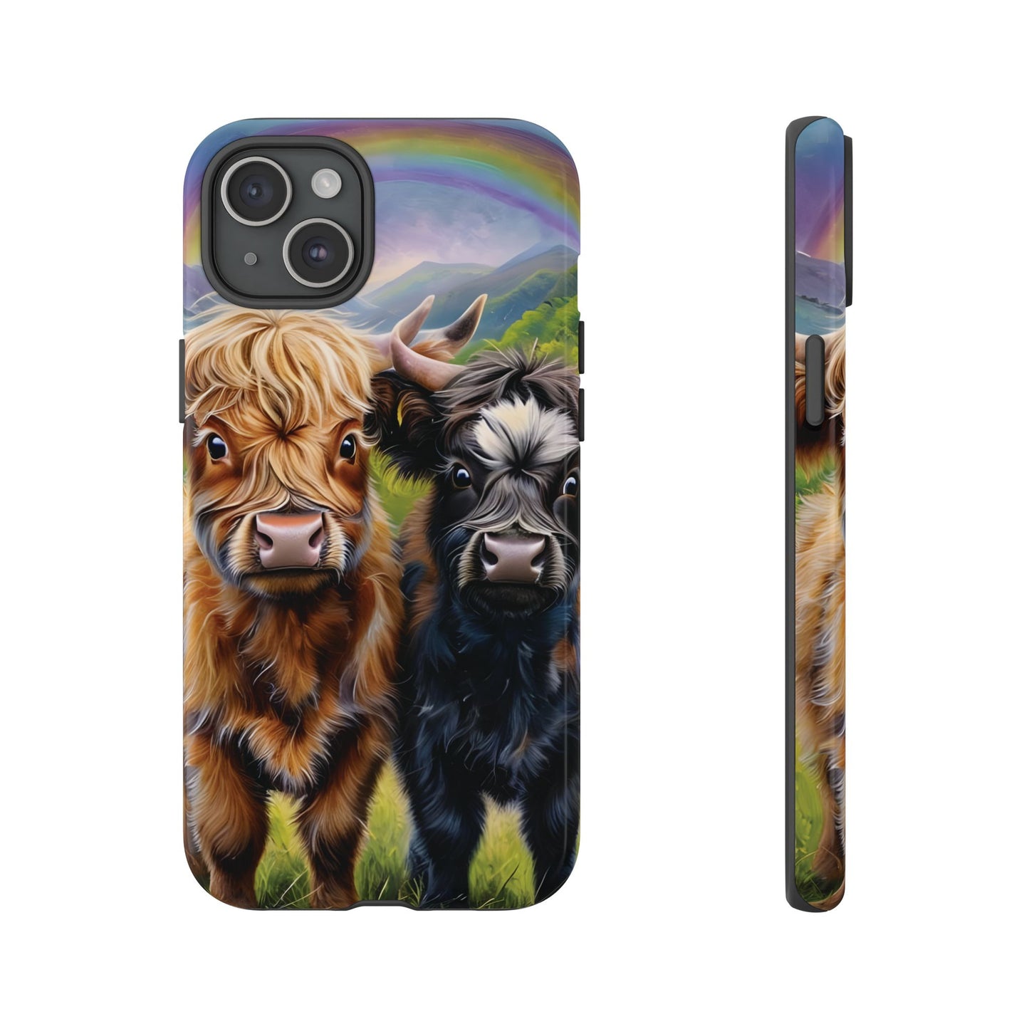 Highland Cow Besties Phone Case